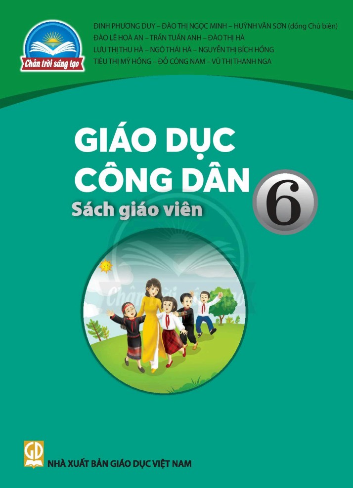 SÁCH GIÁO VIÊN GDCD 6 CHÂN TRỜI SÁNG TẠO Miễn phí